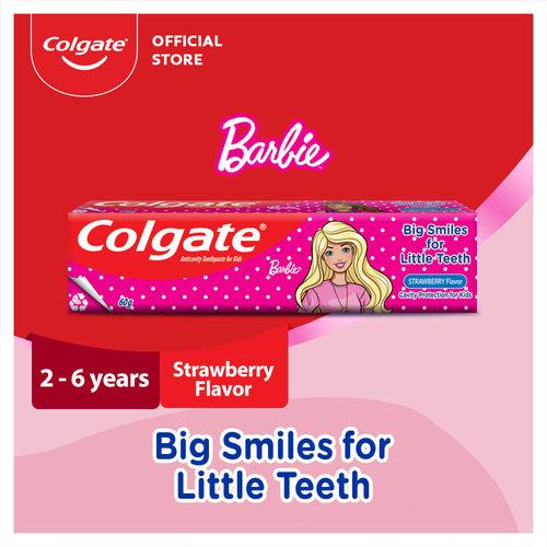 Colgate- Strawberry Kids Toothpaste (2 To 6 Years) - 60g