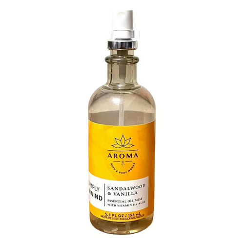 Bath & Body - Works Sandalwood Vanilla Essential Oil Mist 156ml