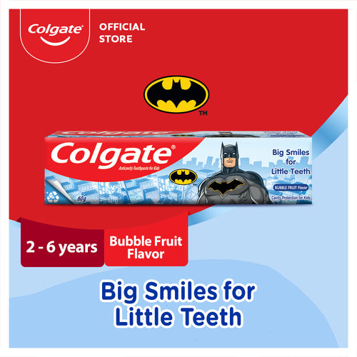 Colgate- Bubble Fruit Kids Toothpaste (2 To 6 Years) - 60g