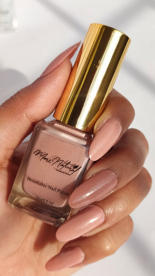 Ecomdyno - Beige/ Nude - Breathable Nail Polish