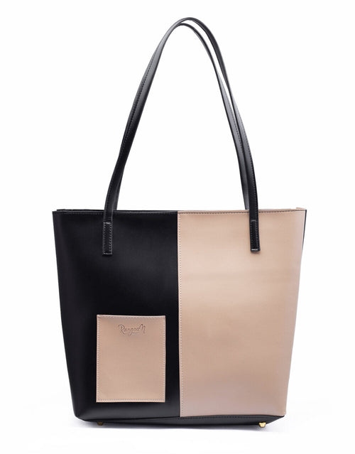 Rangoon - Black+skin Double Handle Tote Bag