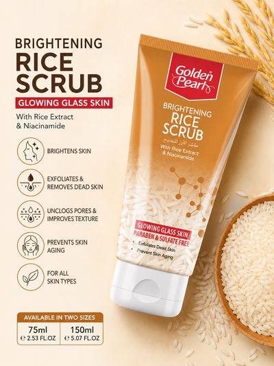 Brightening Rice Scrub