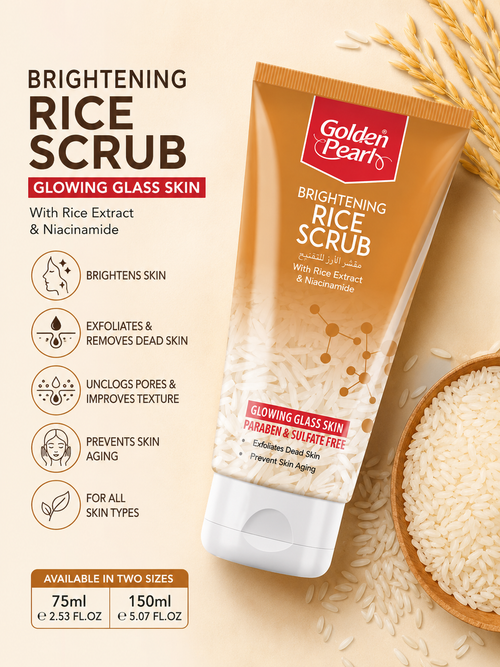 Brightening Rice Scrub