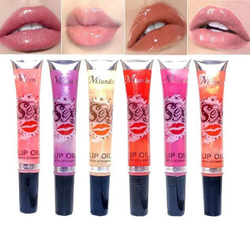 Miundo 1pcs Soft & Shiny Hydrating Lip Gloss With Vitamin E Lip Oil Gz8010095