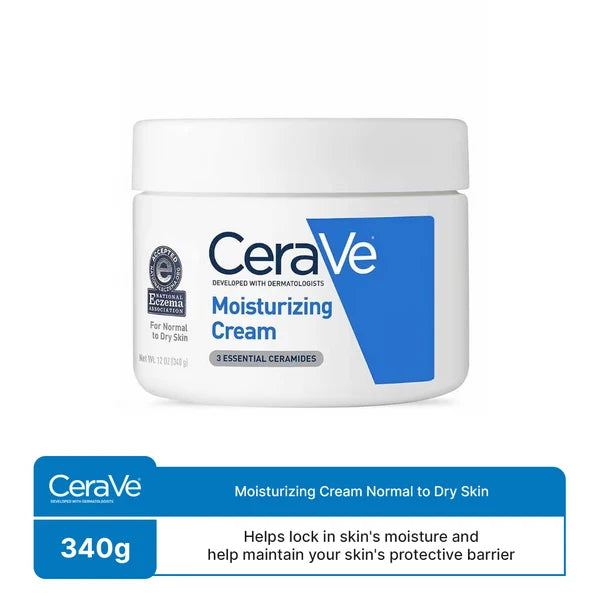 CeraVe- Moisturizing cream 340g normal to dry