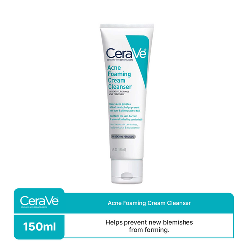 Cerave- Acne Foaming Cream Cleanser 150ml