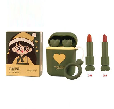 Colourme Girl's Mark Double Tube Of Lipstick Airpods 3+4