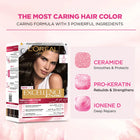 LOREAL EXCELLENCE CREME DARK CHESTNUT BROWN 3 PC