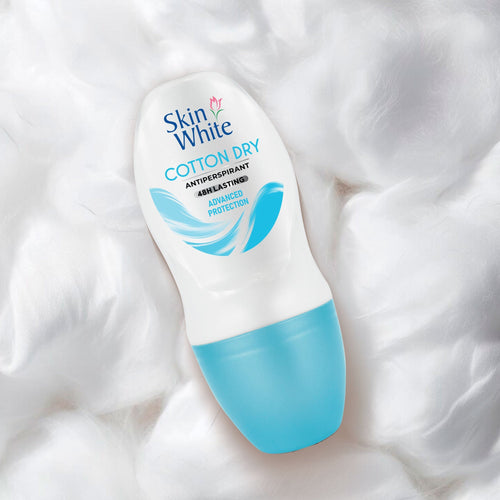 Skincare - Skin White Antiperspirant Roll On Cotton Dry