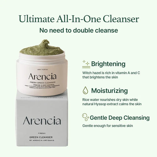 Arencia - Fresh Green Cleanser 120g