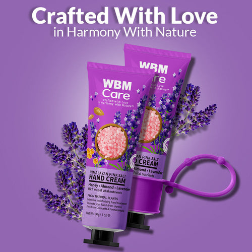 Wbm - Hand Cream Almond, Honey & Lavender - 30 G