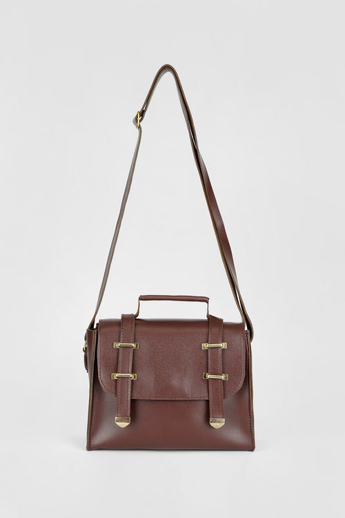 Uprecision - The Minimalist Crossbody & Shoulder Bag - Coffee