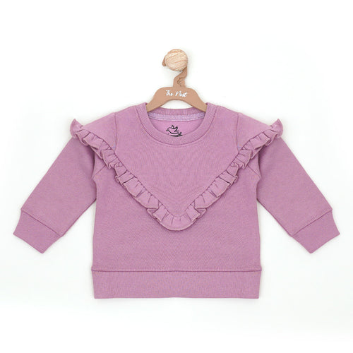 FRILL SWEAT SHIRT 10567