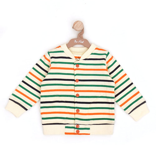 FLAT KNIT JACKET 10451