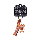 JGMG KEY CHAIN JERRY LIGHT WHITE BROWN DSC6588