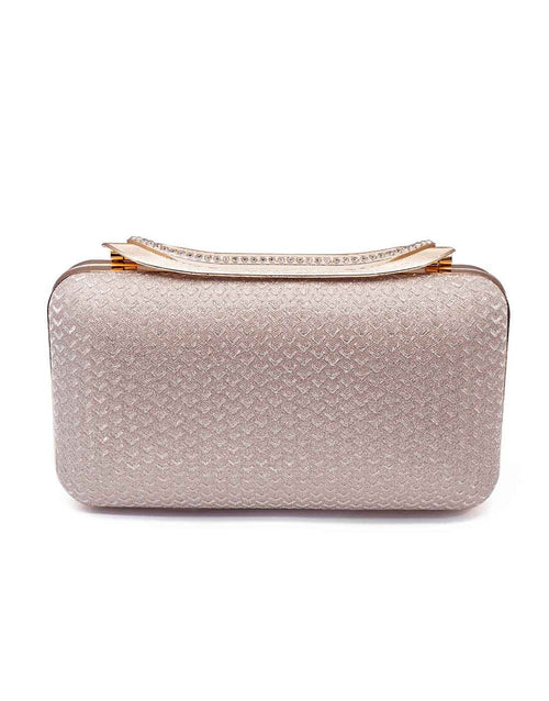 Rangoon - Dull Golden Aurora Shimmer Clutch