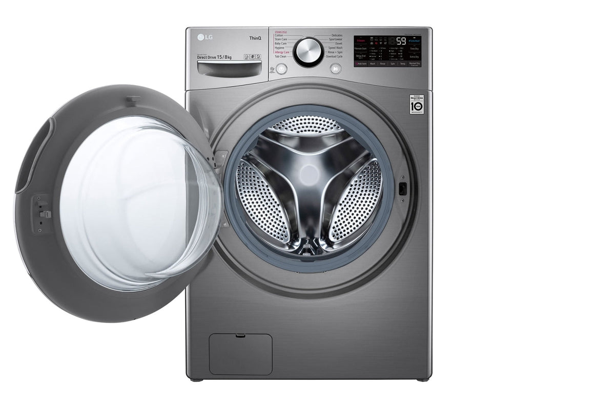 LG WASHING MACHINE 15/8 KG F0L9DGP2S