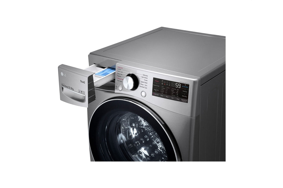 LG WASHING MACHINE 15/8 KG F0L9DGP2S