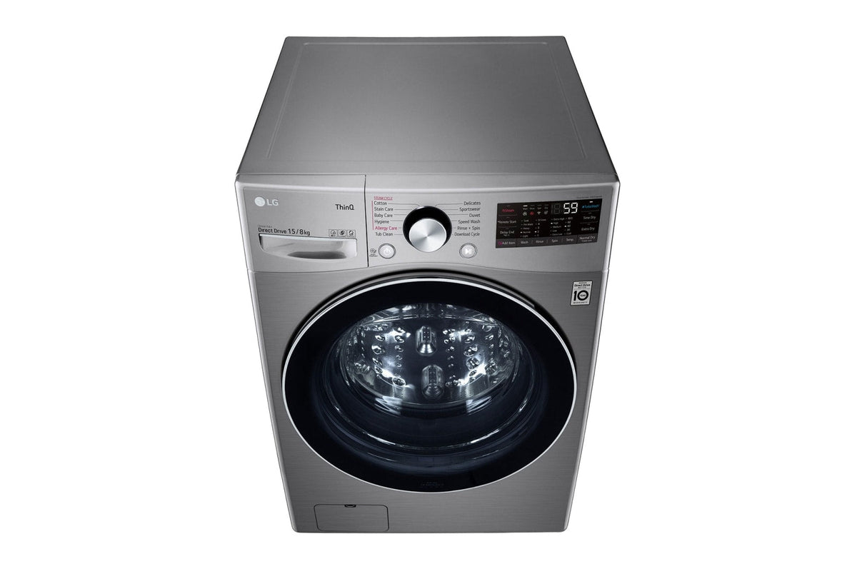 LG WASHING MACHINE 15/8 KG F0L9DGP2S