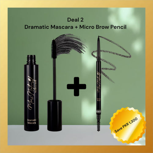 Deal - 2 - Dramatic Mascara + Micro Brow Pencil