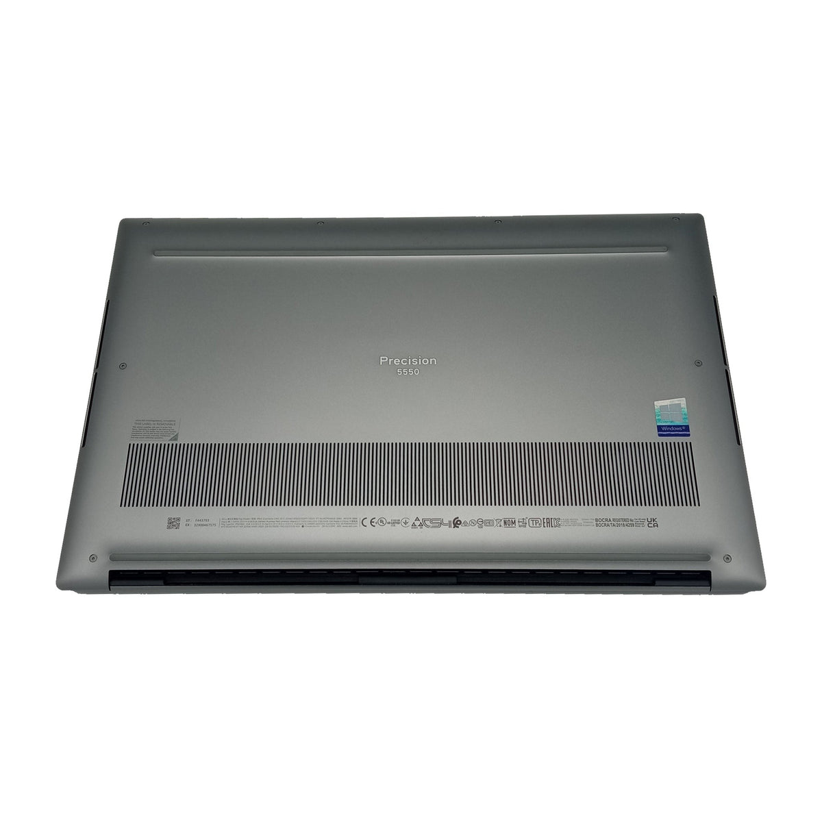 Dell Precision 5550 | 15 Inches | Intel Core i9 2.4 GHz Processor | 10th Generation | 32 GB Ram | 512 GB SSD | NVIDIA Quadro® T2000 w/4GB | Silver | Used