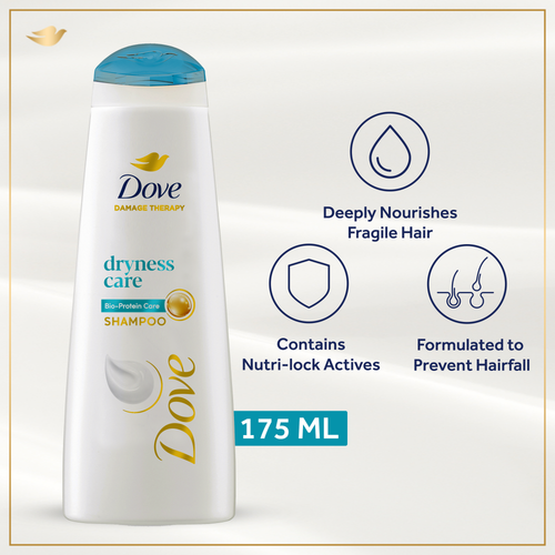 Dove - Dryness Care Shampoo - 175ml
