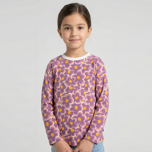 Sapphire - Floral Printed Full Sleeve (only Shirt)
