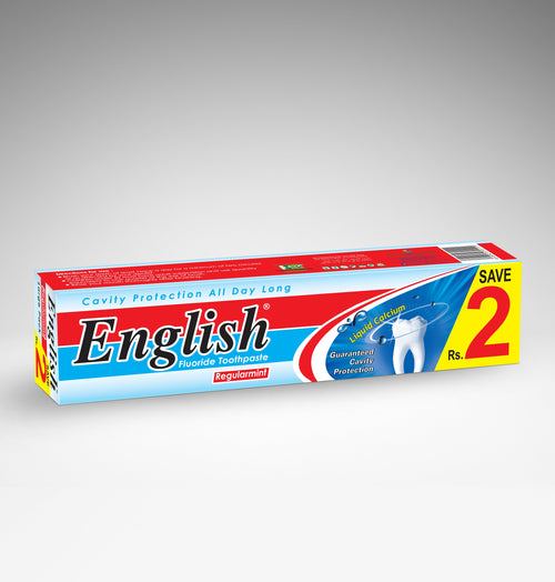 English Cares - Regularmint Toothpaste - Medium Pack