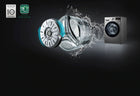 LG WASHING MACHINE 15/8 KG F0L9DGP2S