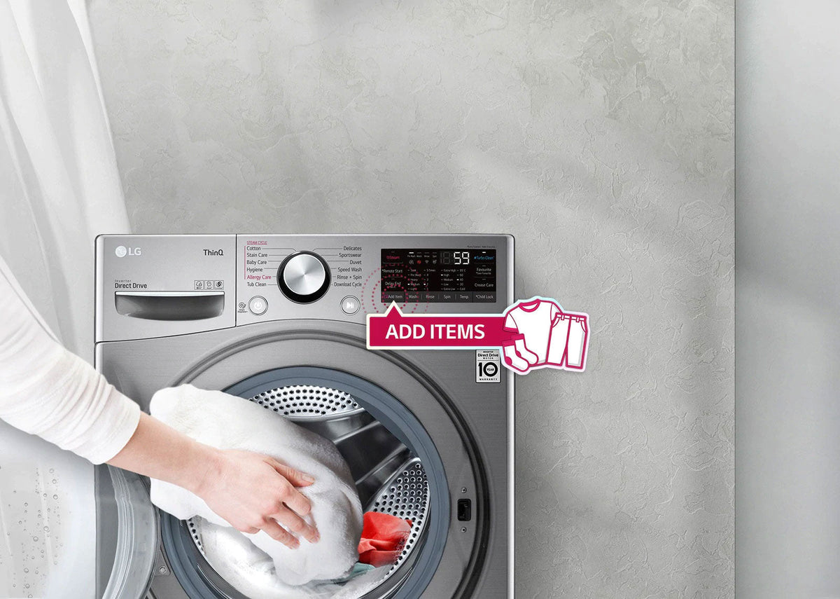 LG WASHING MACHINE 15/8 KG F0L9DGP2S