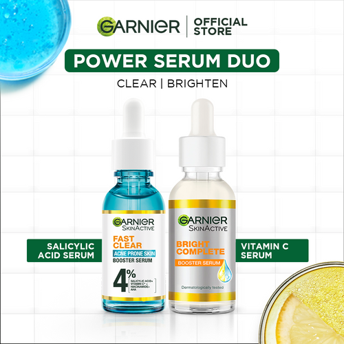 Garnier- Salicylic Acid + Vitamin C Serum