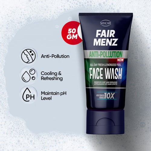 Skincare - Fair Menz Face Wash 50gm Anti Pollution