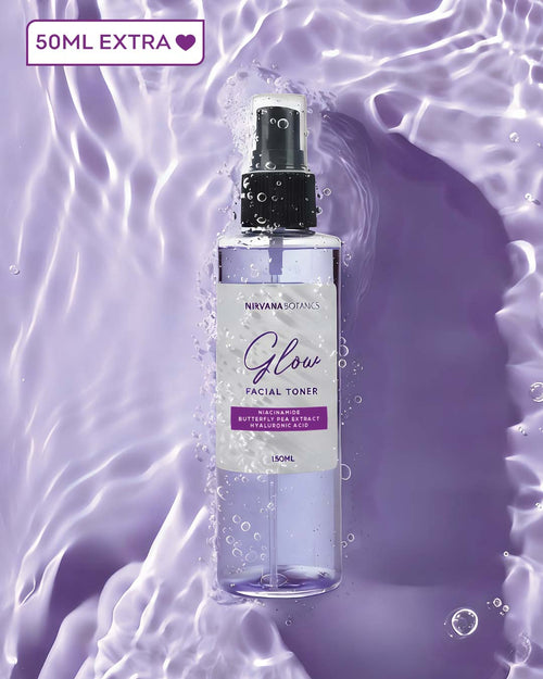 Nirvana Botanics - Glow Facial Toner Strengthens Moisture Barrier, 30 Ml