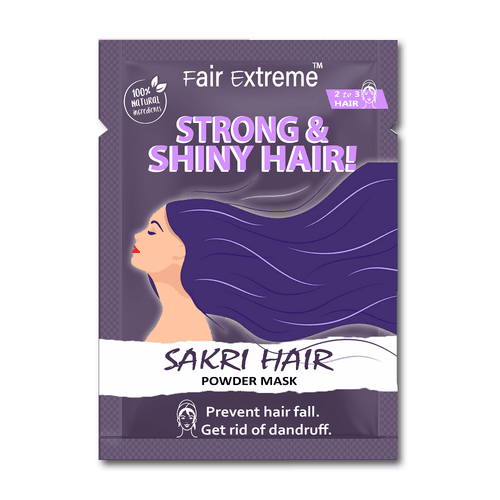 Fair Extreme Sakri Hair Powder Mask, 75g- Repairs Damage Hair & Prevents Dandruff