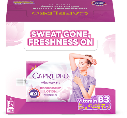 Deo Lotion Box Pack (11grm X12pcs. X 8-boxes) Whitening Female