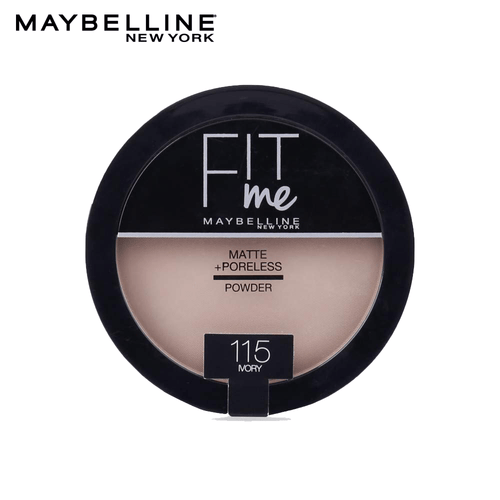 Maybelline New York- Fit Me Matte & Poreless Powder - 115 Ivory