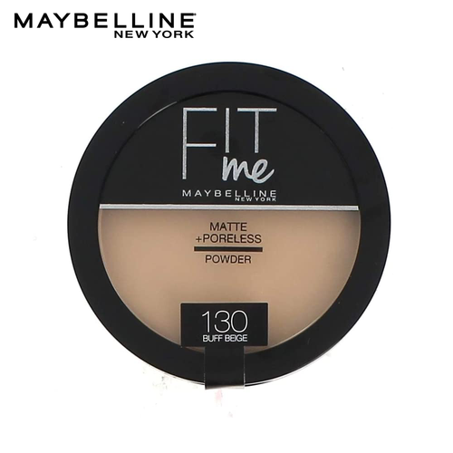 Maybelline New York- Fit Me Matte & Poreless Powder - 130 Buff Beige