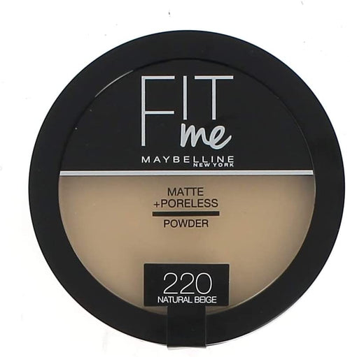 Maybelline New York- Fit Me Matte & Poreless Powder - 220 Natural Beige