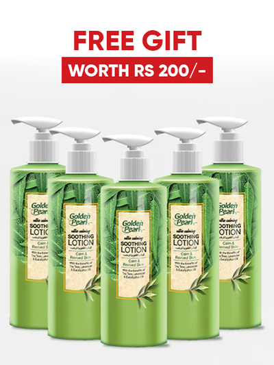 Pack Of 5 Glowing Soothing Lotion