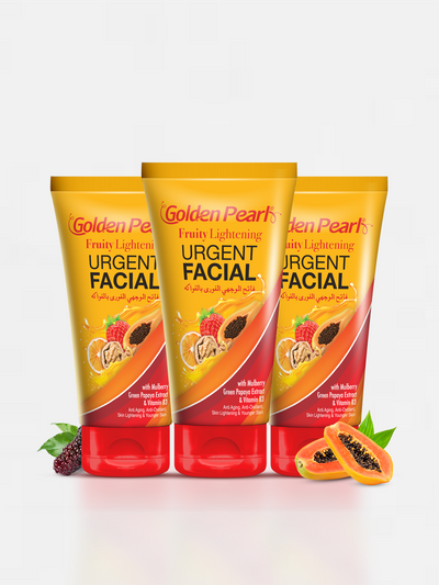 Pack of 3  Fruity Glowing Urgent Facial Deal