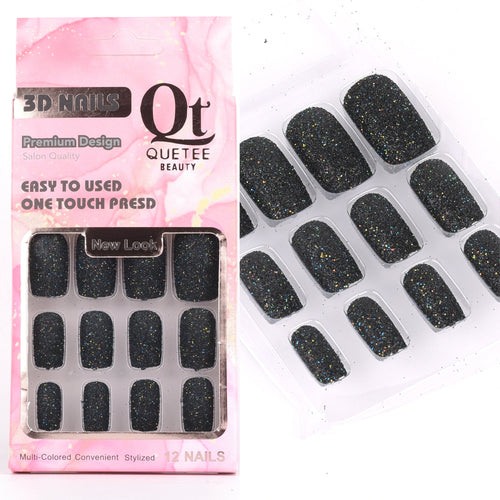 Quetee Beautee - Nails 12pc