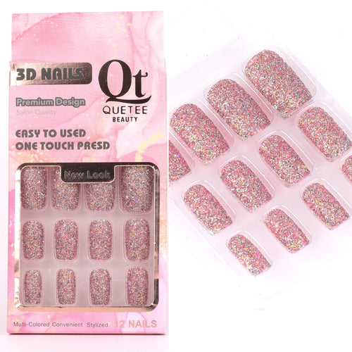 Quetee Beautee - Nails 12pc