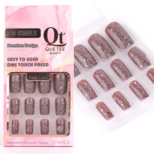 Quetee Beautee - Nails 12pc