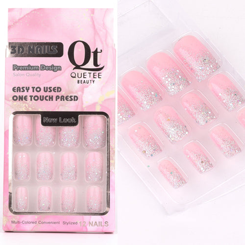Quetee Beautee - Nails 12pc