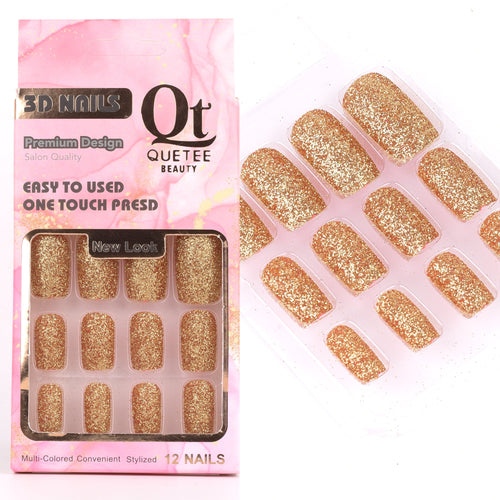 Quetee Beautee - Nails 12pc
