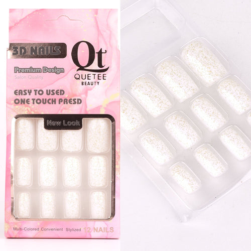Quetee Beautee - Nails 12pc
