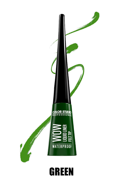 Color Studio Wow Eyeliner Felt Tip Green