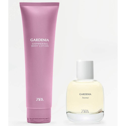 Zara - Gardenia Intense Edp Eau De Parfum 90ml + Glitter Cream Zara 150ml