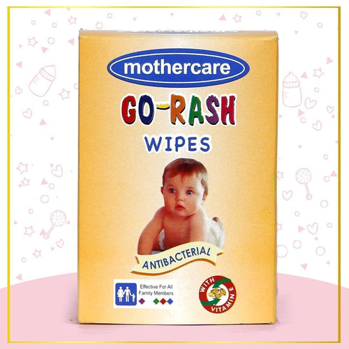 Mothercare Go Rash Wipes 10pcs
