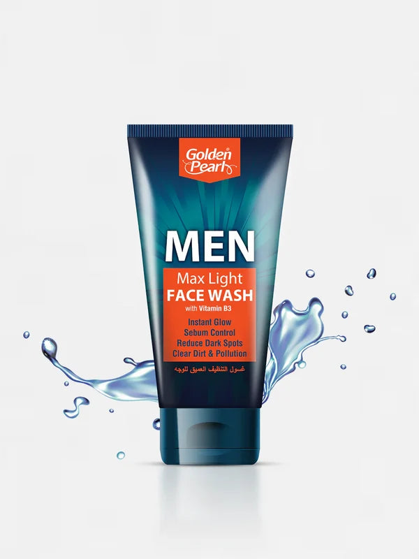 Golden Pearl Max Light Men Face Wash 75Ml